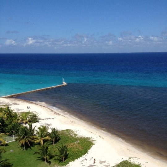 Photo taken at Melia Cozumel All Inclusive Golf &amp; Beach Resort by Ana Luiza M. on 9/2/2012