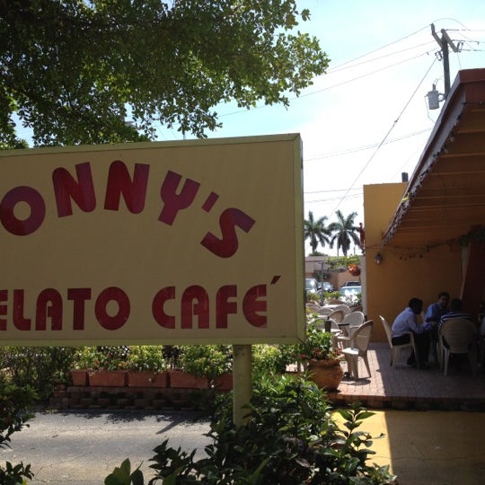 Photo taken at Sonny&#39;s Gelato Cafe by Jordan M. on 4/1/2012