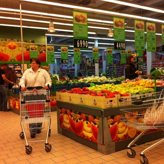 Photo taken at Kaufland by Alexander A. on 5/18/2012
