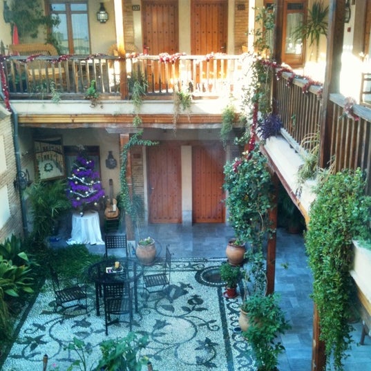 Photo taken at Abadia Hotel Granada by nomes on 12/28/2011