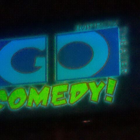 Photo taken at Go Comedy Improv Theater by Andrew B. on 9/26/2011