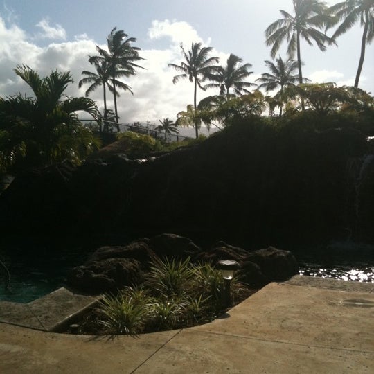 Photo taken at The Cliffs at Princeville by Liz S. on 3/31/2011
