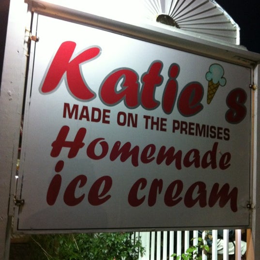 Photo taken at Katie&#39;s Homemade Ice Cream by Michael L. on 8/20/2012