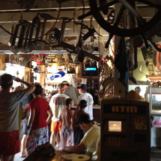Photo taken at Pirate&#39;s Cove Marina &amp; Restaurant by Rodrigo B. on 7/29/2012