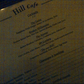 Photo taken at Hill Cafe by Blair B. on 3/2/2012