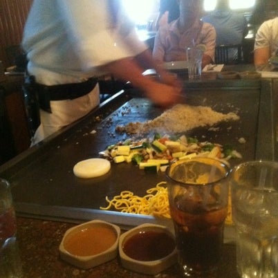 7/19/2012 tarihinde Timothy C.ziyaretçi tarafından Sawa Hibachi Steakhouse &amp; Sushi Bar'de çekilen fotoğraf