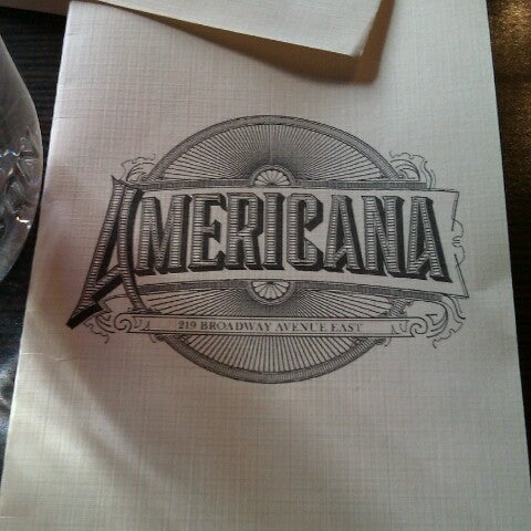 6/28/2012にDavid B.がAmericana Restaurantで撮った写真