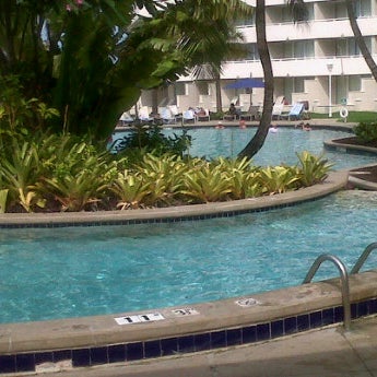 Foto tomada en Melia Nassau Beach - Main Pool  por Cynara W. el 5/28/2012