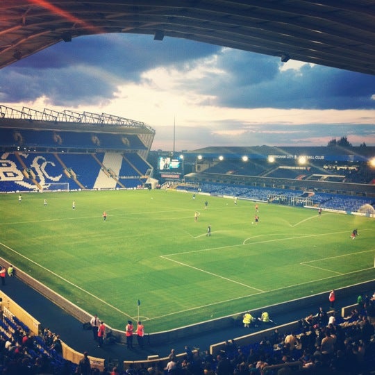 Photo taken at St. Andrew&#39;s Stadium by Hope S. on 8/14/2012