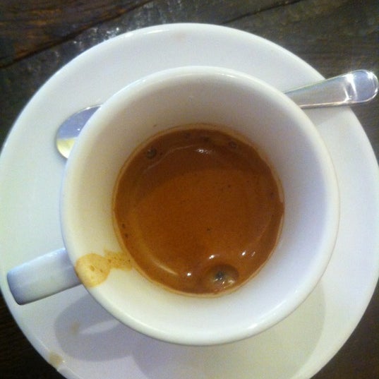 Photo taken at Nolita Mart &amp; Espresso Bar by Peter C. on 2/18/2012