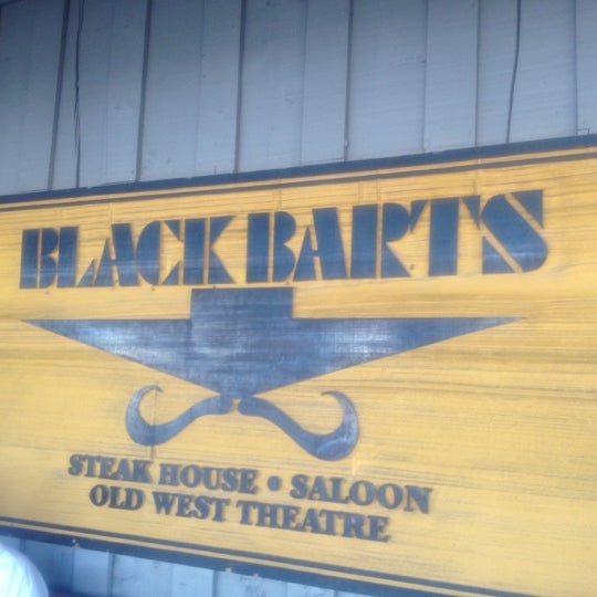 Photo taken at Black Bart&#39;s Steakhouse by Jacki M. on 6/1/2012