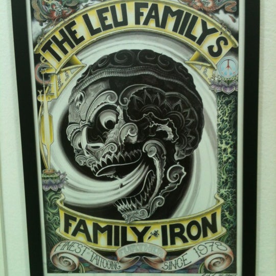 The Leu Family's Family Iron German Tattoo Artists Yearbook 2023