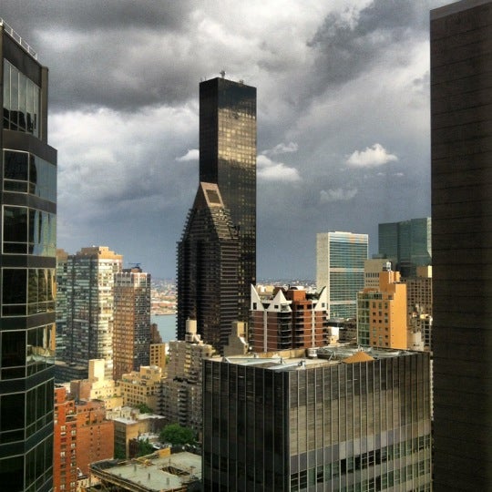 Photo taken at Courtyard by Marriott New York Manhattan/Midtown East by Colleen H. on 6/5/2012
