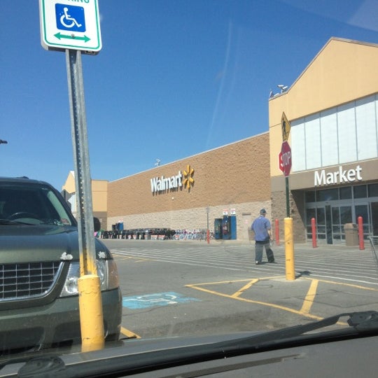 Walmart Supercenter Big Box Store in Central Square