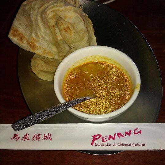Photo taken at Penang Malaysian Cuisine by Jeanne on 5/13/2012