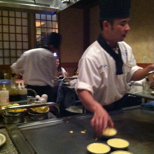 Photo taken at Kobe Japanese Steak House by Katie T. on 1/29/2012