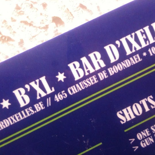 Photo taken at Le Bar d&#39;Ixelles by Nicolas D. on 7/13/2012
