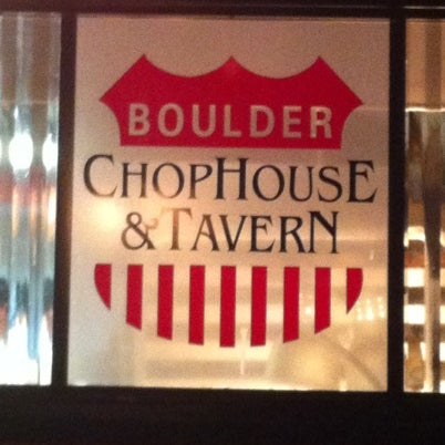 Photo taken at Boulder Chophouse &amp; Tavern by Nikkol on 8/3/2012