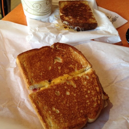 Photo taken at Chedd&#39;s Gourmet Grilled Cheese by Mark on 4/2/2012