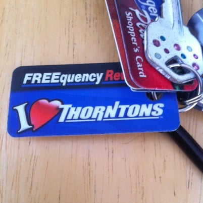 Get a #FREEquencyRewards Card!!! Why?  For every 6 any size 89¢ drinks you purchase you get 1 FREE!!! I <3 #Thorntons!!! Who doesn't love #Free things?!