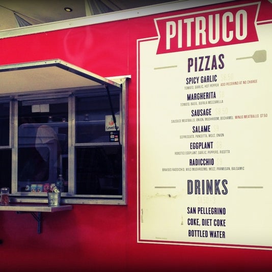 Photo taken at Pitruco Mobile Wood-Fired Pizza by Tatiana A. on 3/12/2012