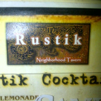 Photo taken at Rustik Tavern by Duck D. on 9/17/2011