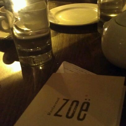 Photo taken at Restaurant Zoë by Don B. on 3/11/2012