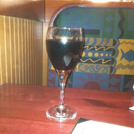 That's what $6.50 glass of house Cab looks like :/