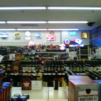 Photo taken at Marty&#39;s Liquors by Lauren D. on 10/22/2011