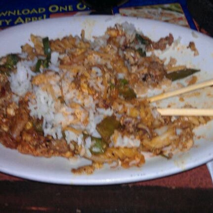 Photo taken at bd&#39;s Mongolian Grill by Adam C. on 8/19/2011