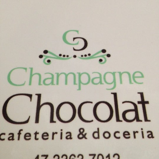 Снимок сделан в Champagne Chocolat Cafeteria &amp; Doceria пользователем Carlos J. 6/8/2012
