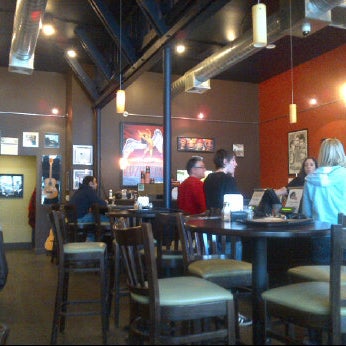 Photo taken at Rockn’ Joe Coffeehouse &amp; Bistro by Matt S. on 11/20/2011