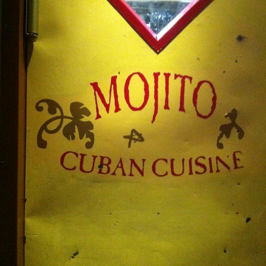 Joanna makes awesome drinks. Mojito licious. Mandy is such a cool waitress. Nice local spot. I'm so stuffed with pernil.
