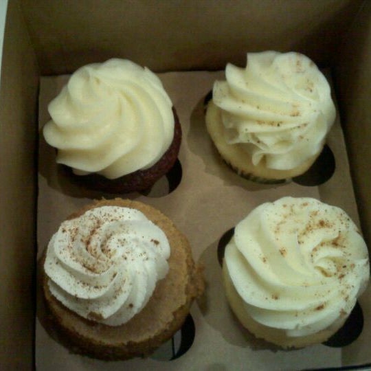 Photo taken at Jones Bros. Cupcakes by Steph L. on 12/29/2011