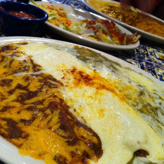 Like enchiladas? Have the Mexican Flag. Taste as great as it looks!