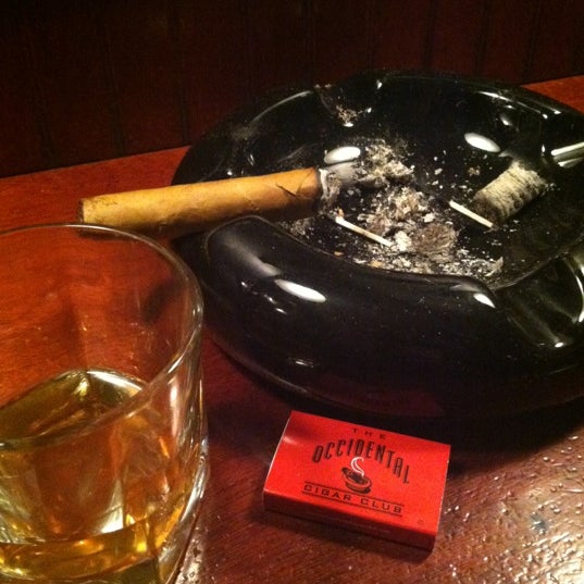 Photo taken at The Occidental Cigar Club by Andre L. on 6/9/2012