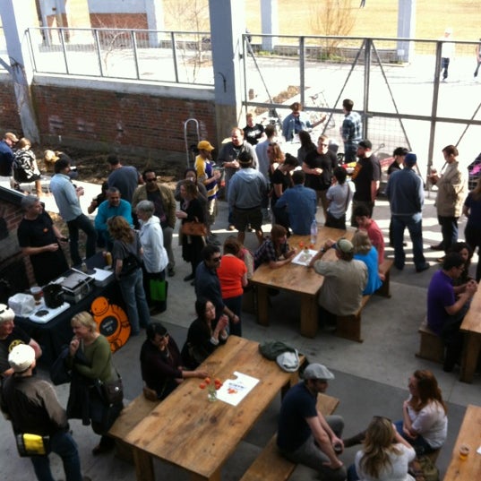 Photo taken at Wychwood Barns Farmers&#39; Market by Jen S. on 3/18/2012