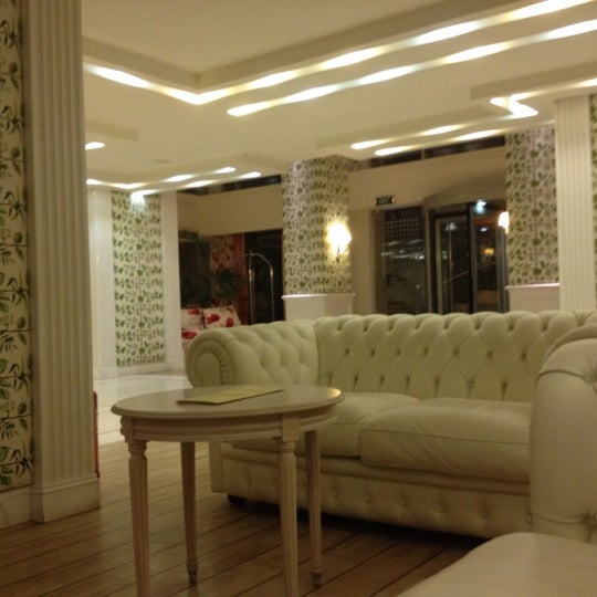 Photo taken at Airotel Stratos Vassilikos Hotel by Edie G. on 9/2/2012