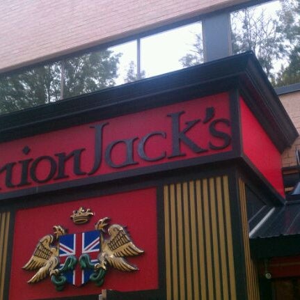 Photo taken at Union Jack&#39;s British Pub by Joules D. on 9/13/2011