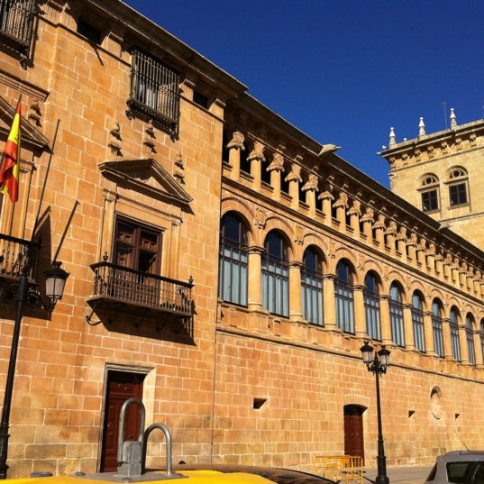 Photo taken at Palacio de los Condes de Gomara by Andrés T. on 2/24/2012