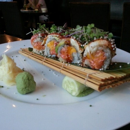 Photo taken at Osaka Japanese Sushi and Steakhouse by Cassandra M. on 8/27/2012