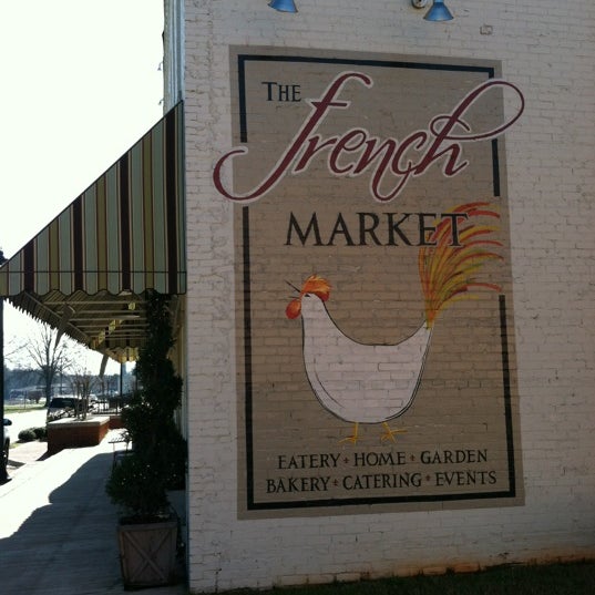 Photo taken at The French Market &amp; Tavern by Angel M. on 1/18/2012