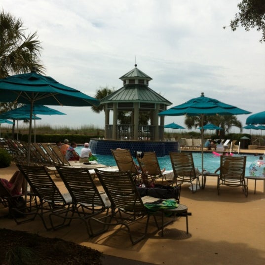 Photo taken at Marriott&#39;s Barony Beach Club by Scott D. on 6/1/2012