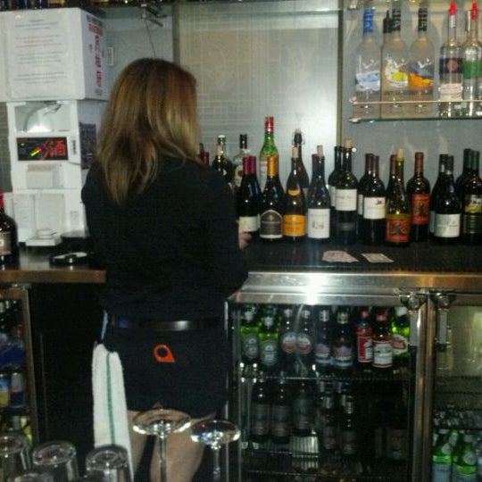 Photo taken at Bluefin Japanese Restaurant &amp; Lounge by Andrea Castaneda on 10/20/2011