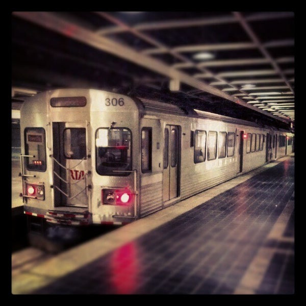Photo taken at RTA Tower City Rapid Station by Curtis H. on 5/19/2012