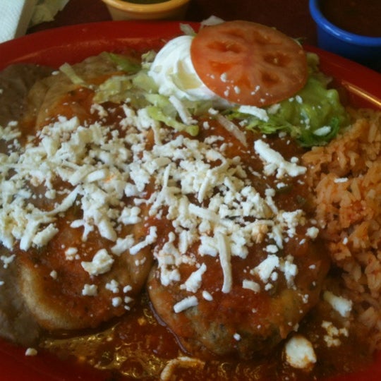 Photo taken at Los Sanchez Restaurant by Kat S. on 3/12/2012