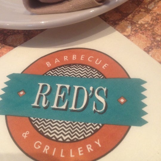 Photo taken at Red&#39;s Barbecue &amp; Grillery by &#39;Bud H. on 4/15/2012