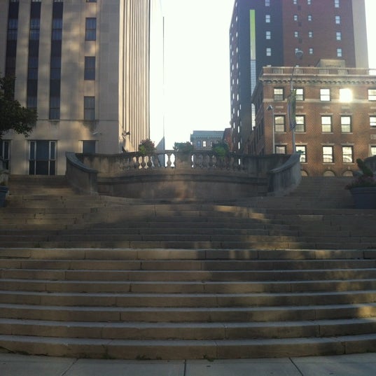 Photos at Preston Gardens Park in Downtown Baltimore