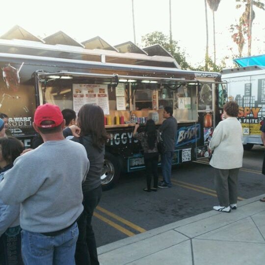 Photo taken at The Greasy Wiener Truck by Collin A. on 4/6/2012