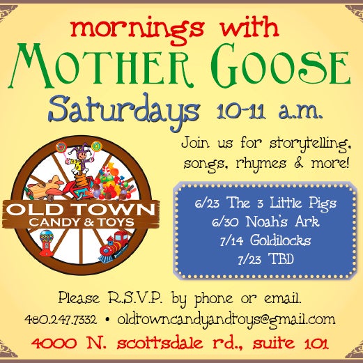 Mother Goose Storytime-2 more in July!
